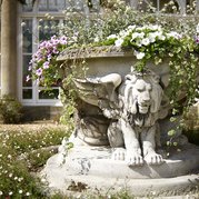 Softley Events - Sennowe Park - Ornate garden planter